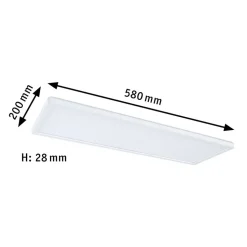 Paulmann Atria Shine on/off wit whiteswitch 58x20