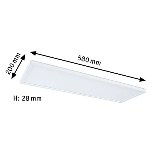 Paulmann Atria Shine on/off wit whiteswitch 58x20