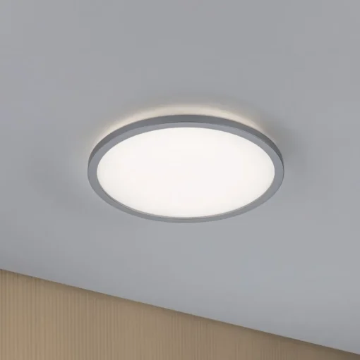 Paulmann Atria Shine Paneel aan/uit chroom 830 Ø29cm
