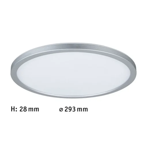Paulmann Atria Shine Paneel aan/uit chroom 840 Ø29cm