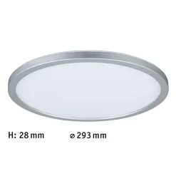 Paulmann Atria Shine Paneel Dime chroom RGBW Ø29cm