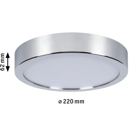 Paulmann Aviar LED plafondlamp Ø 22cm chr. 3.000 K