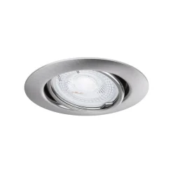Paulmann Base inbouwspot in 10per set ijzer