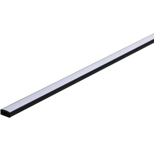 Paulmann Base profiel, zwart, wit, 1m