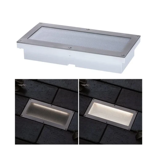 Paulmann Brick LED grondspot inbouwlamp, 10x20cm
