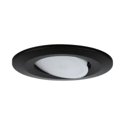 Paulmann Calla draaibaar aan/uit Ø9cm 840 zwart 3st