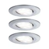 Paulmann Calla zwenkbaar on/off 9cm 840 per 3