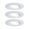 Paulmann Calla zwenkbaar on/off Ø9cm 840 per 3 wit