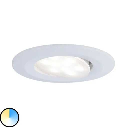 Paulmann Calla zwenkbaar on/off 9cm 1x5W CCT wit