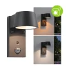 Paulmann Capea LED buitenwandlamp antraciet aluminium