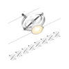 Paulmann Cardan kabelsysteem 8-lamps, mat wit