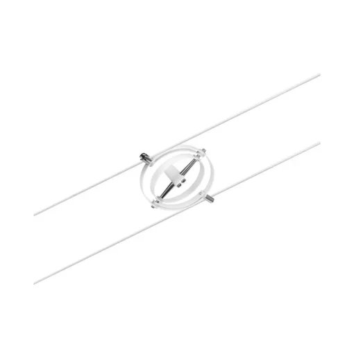 Paulmann Cardan kabelsysteem 8-lamps, mat wit