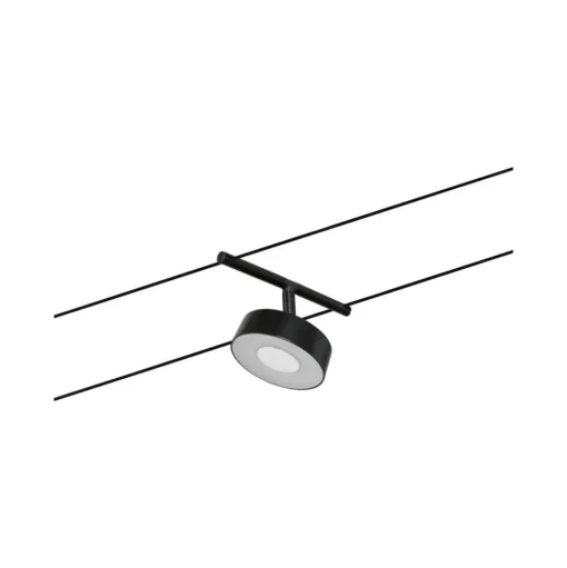 Paulmann Circle LED kabelsysteem 5-lamps mat zwart