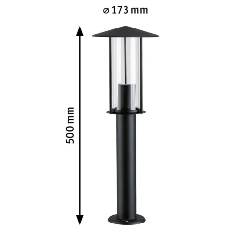 Paulmann Classic LED tuinlamp met gouden licht