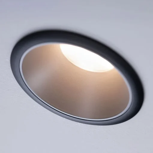 Paulmann Cole LED Spotlight zilver-zwart 3per set