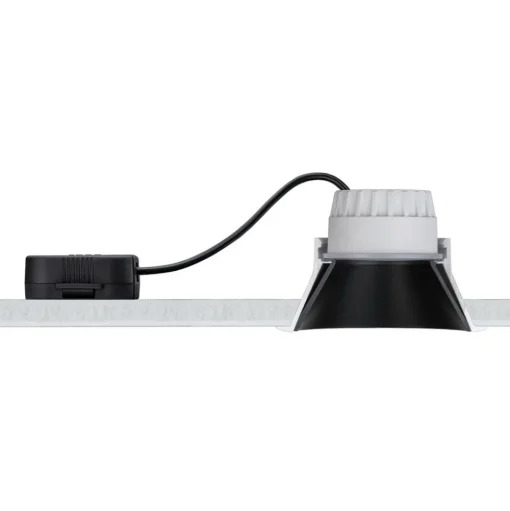 Paulmann Cole LED Spotlight zilver-zwart 3per set