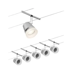 Paulmann Cone kabelsysteem basisset 5l. chroom mat