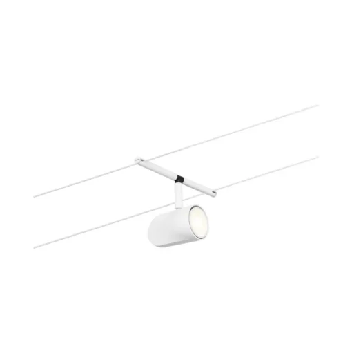 Paulmann Cup kabelsysteem basisset 5-lamps mat wit