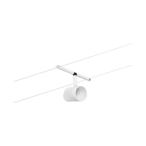 Paulmann Cup kabelsysteem basisset 5-lamps mat wit