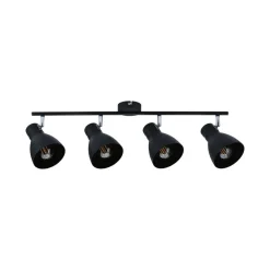 Paulmann Davy plafondlamp, zwart, 4-lamps