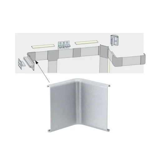 Paulmann Duo Profil Inside Corner voor LED-strips