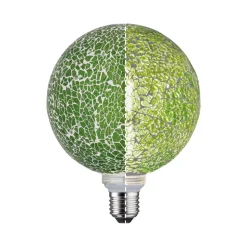 Paulmann E27 LED Globe 5W Miracle Mosaic groen