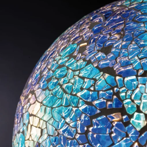 Paulmann E27 LED Globe 5W Miracle Mosaic blauw