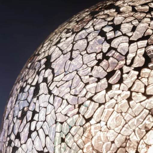 Paulmann E27 LED Globe 5W Miracle Mosaic zwart