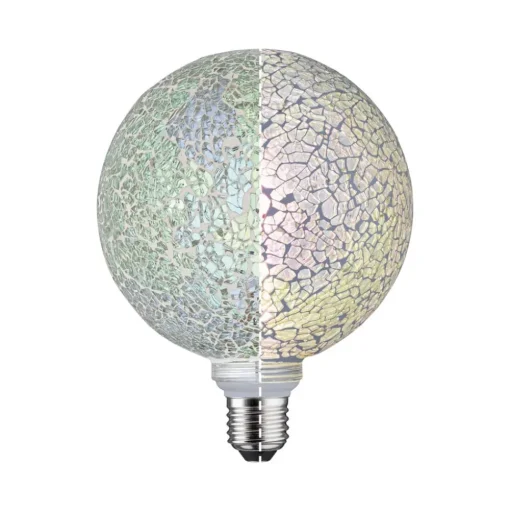 Paulmann E27 LED wereldbol 5W Miracle Mozaïek wit