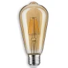 Paulmann E27 6,5W 825 LED rustieke lamp ST64 goud