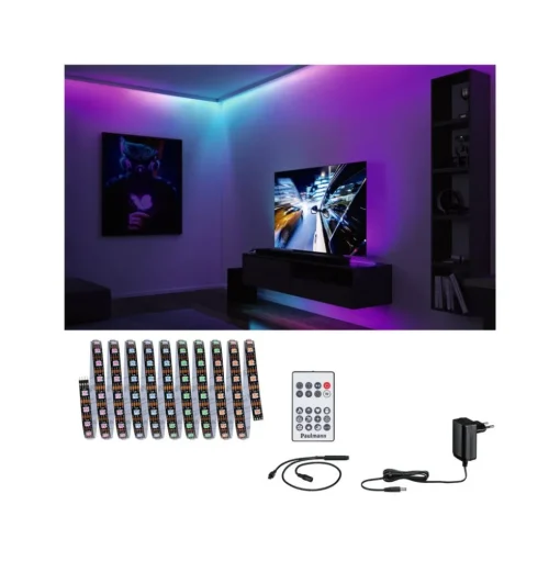 Paulmann EntertainLED LED strip, RGB, set, 3m