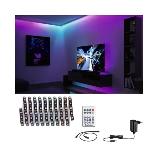 Paulmann EntertainLED LED strip, RGB, set, 3m