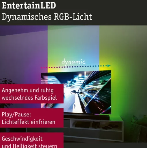 Paulmann EntertainLED LED strip RGB SETE 75 inch