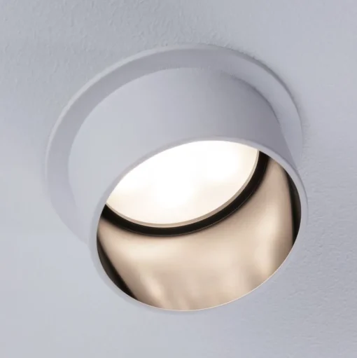 Paulmann Gil LED inbouwlamp wit/ijzer 3 per set