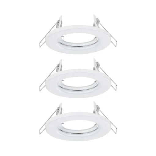 Paulmann GU10-inbouwlamp 3 per set star, wit