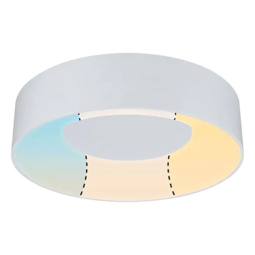 Paulmann HomeSpa Casca LED plafondlamp Ø 30 cm wit