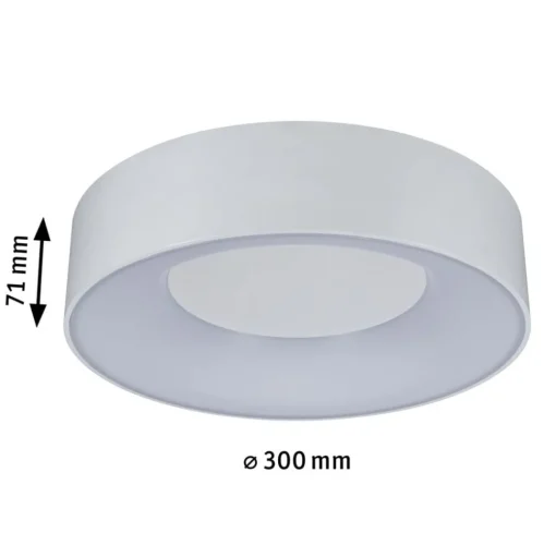 Paulmann HomeSpa Casca LED plafondlamp Ø 30 cm wit