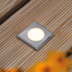 Paulmann House grondspot lamp IP65 hoekig vlak