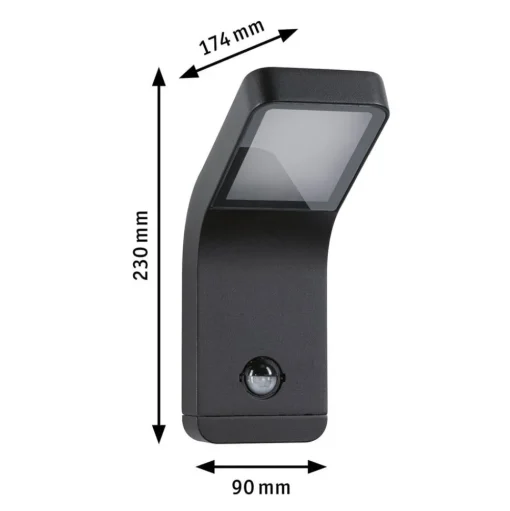 Paulmann Kulma LED buiten wandlamp met sensor