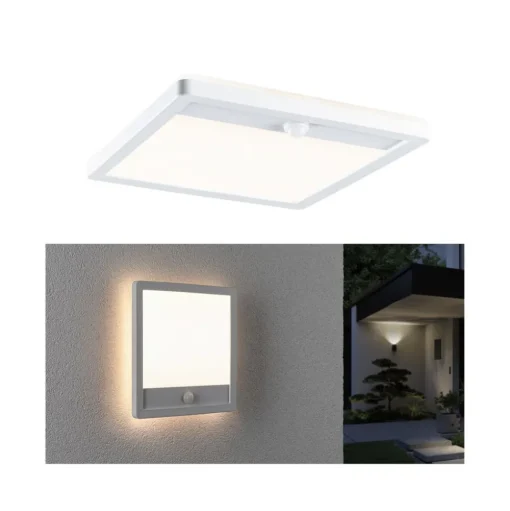 Paulmann Lamina sensor-wandlamp 3.000K hoekig wit