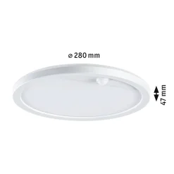 Paulmann Lamina sensor-wandlamp 3.000K rond wit