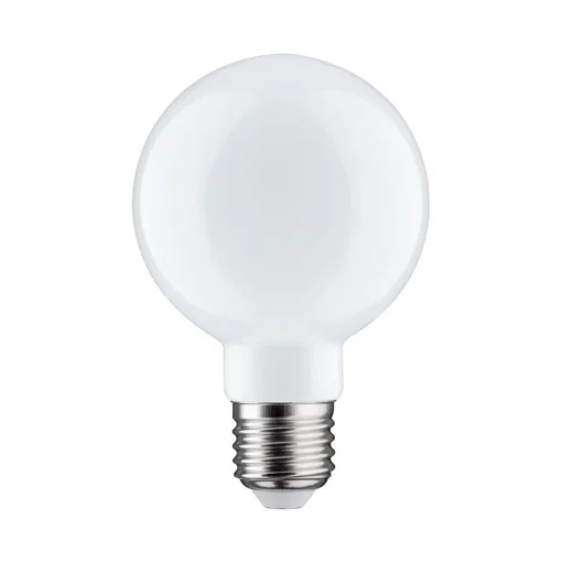 Paulmann LED bol G80 E27 7,5W 827 opaal dimbaar