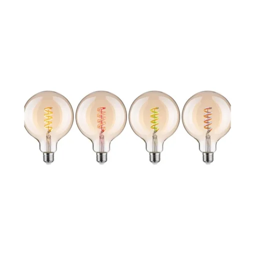 Paulmann LED bol G125 ZigBee E27 6,3W goud RGBW