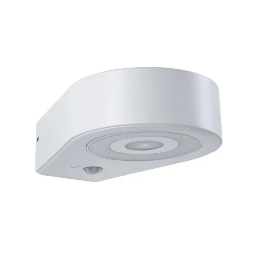 Paulmann LED buiten wandlamp Silma wit 1-lamp IP44