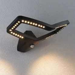 Paulmann LED buiten wandlamp Alara, antraciet, IP44