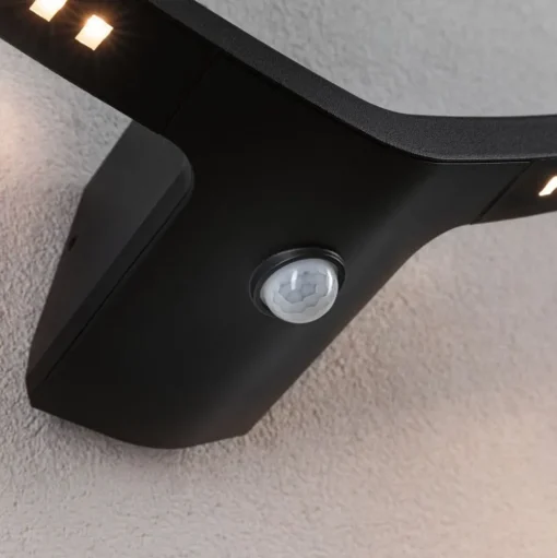 Paulmann LED buiten wandlamp Alara, antraciet, IP44