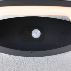 Paulmann LED buiten wandlamp Akena, 2.200 K, antraciet