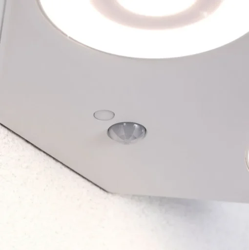 Paulmann LED buiten wandlamp Silma wit 2-lamps IP44