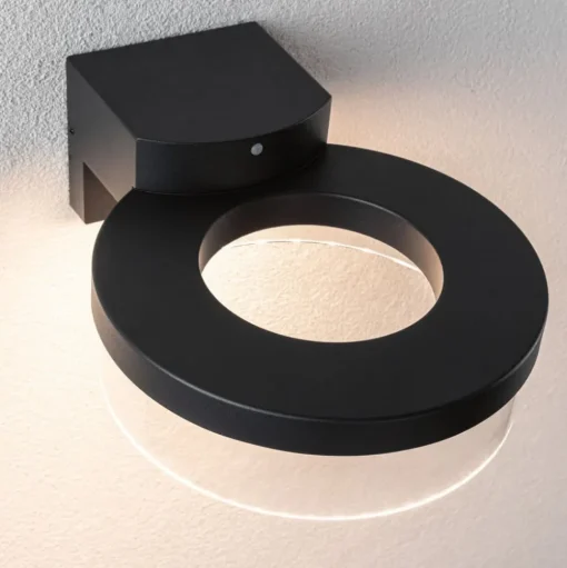 Paulmann LED buiten wandlamp Capera, antraciet, IP44