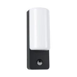 Paulmann LED buitenwandlamp Bonnie, aluminium, antraciet, sensor